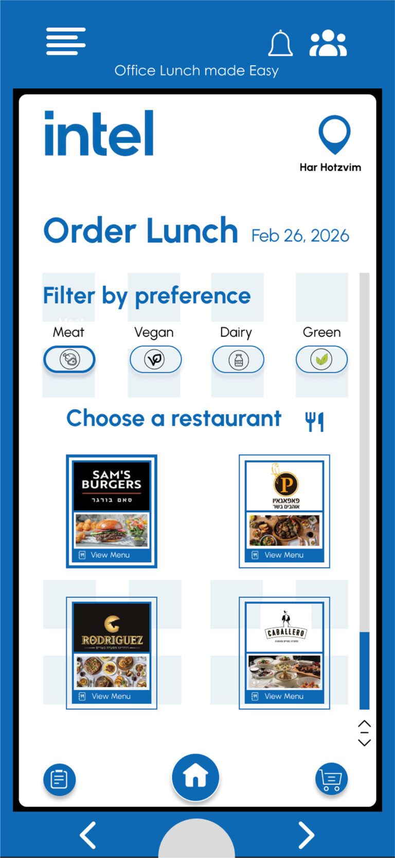 Choose Restaurant
